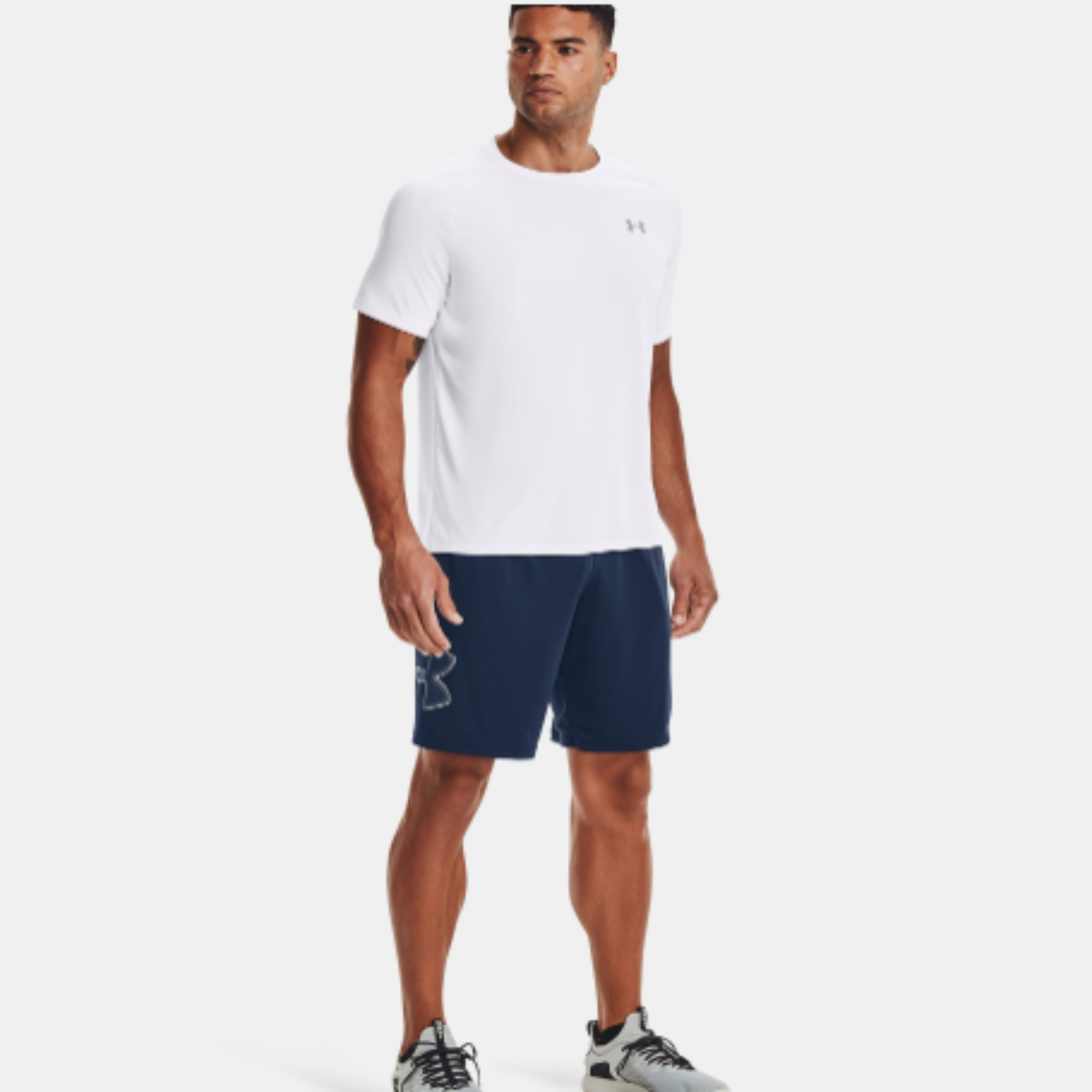 Men's Under Armour UA Tech™ 2.0 Short Sleeve "White Overcast Gray"