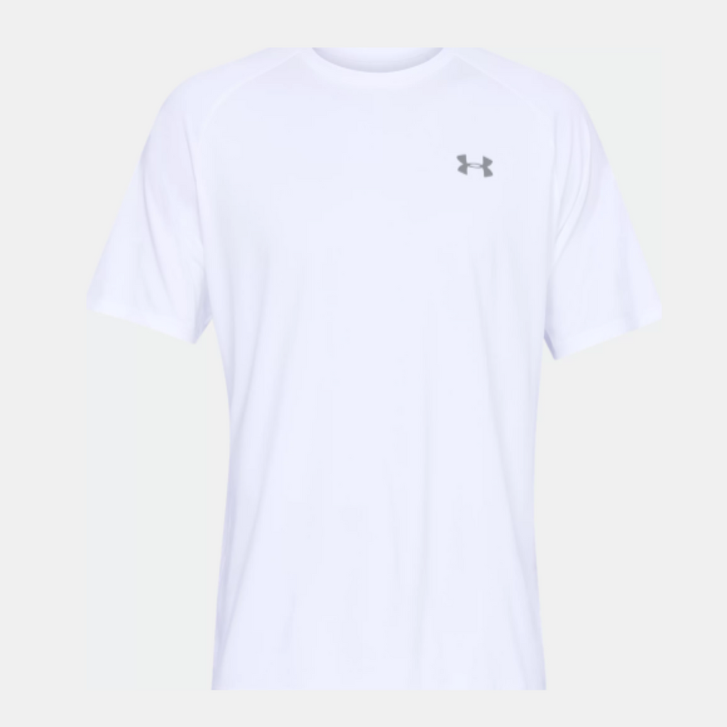Men's Under Armour UA Tech™ 2.0 Short Sleeve "White Overcast Gray"