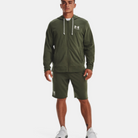 Men's Under Armour Rival Terry Full-Zip Pullover "Marine OD Green Onyx White"