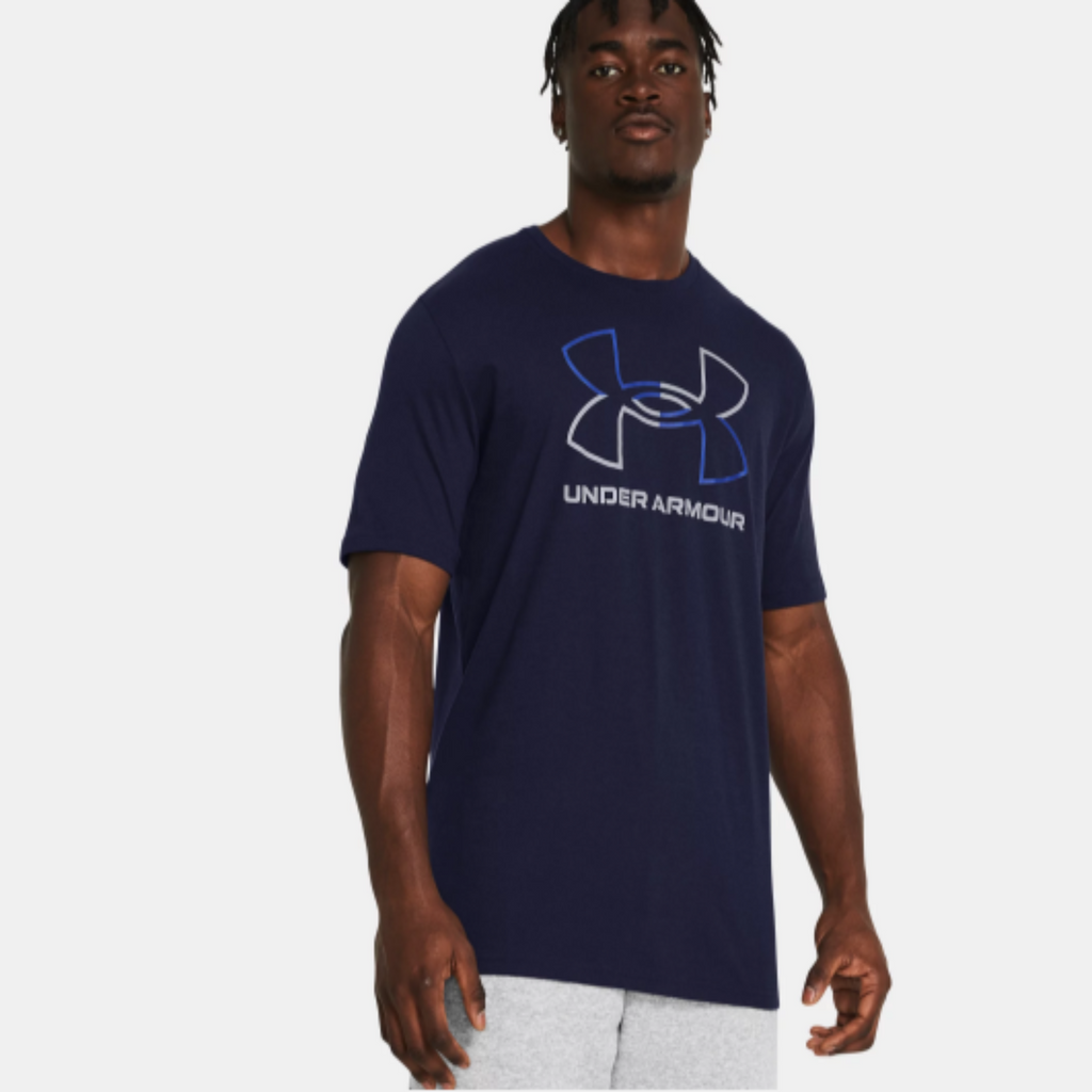 Men's Under Armour Foundation Short Sleeve "Midnight Navy Royal"