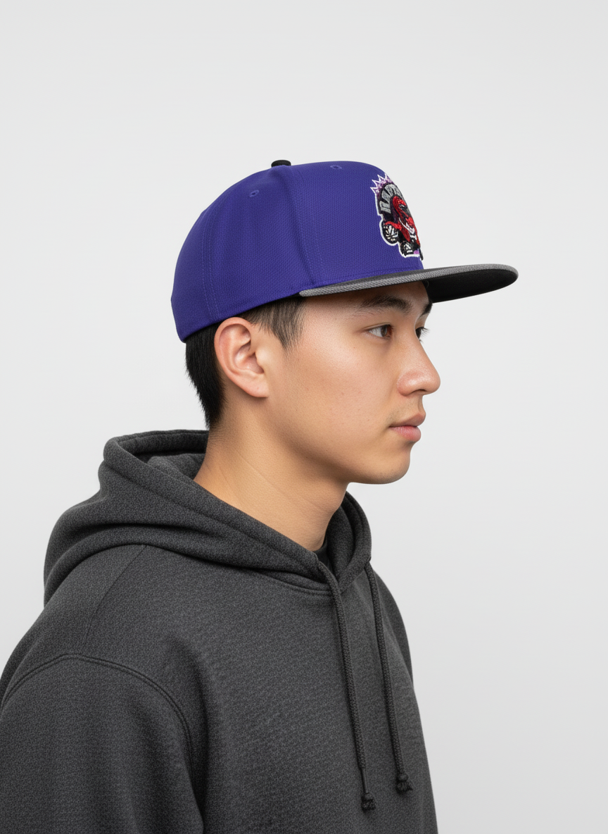 Mitchell And Ness NBA Toronto Raptors Denim Beak Snapback