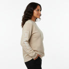 Women's Crew Fleece Top (Sand)