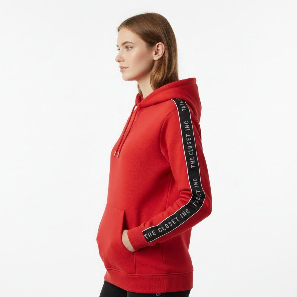Women's The Closet Inc. Brand Hoodie - Red