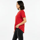 The Closet Inc Women T-Shirt “ RED PLAIN