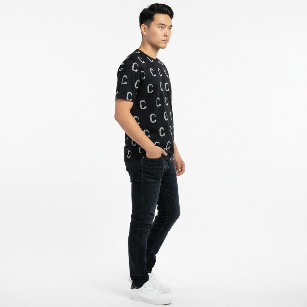 Men's Closet Inc A.O.P T-Shirt (Blk)