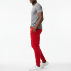 Men's The Closet Inc. Fleece Z Pants - Plain Red