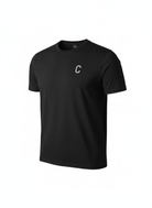 Men's The Closet Inc. Plain T-Shirt (Black-Wht Logo)