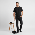 Men's Pro Standard NHL Detroit Red Wings Neutral Cotton Jersey Drop Shoulder Tee