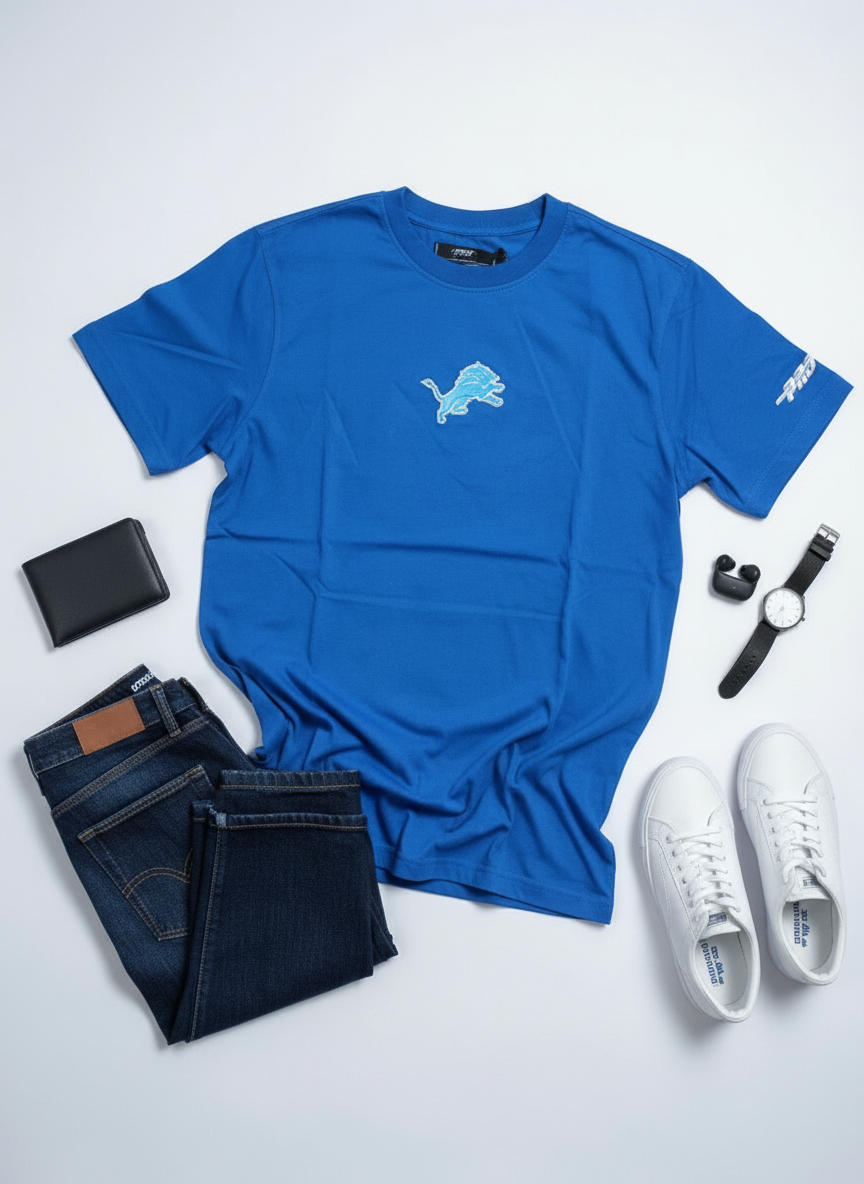 Men’s Pro Standard NFL Detroit Lions Classic Icon SS Flex
