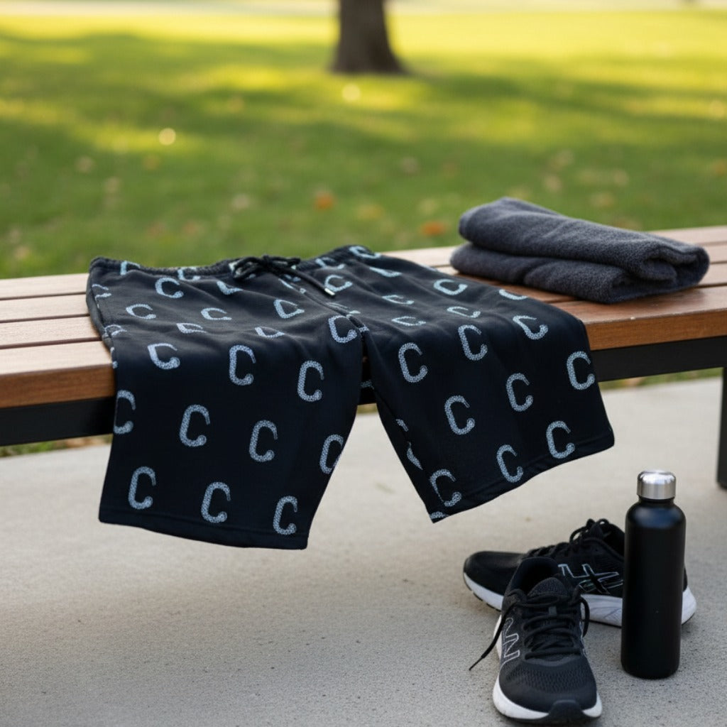 Men's Closet Inc A.O.P Shorts (Blk)