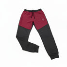 Men's The Closet Inc. Tech Fleece Zip Pants - Black/Maroon