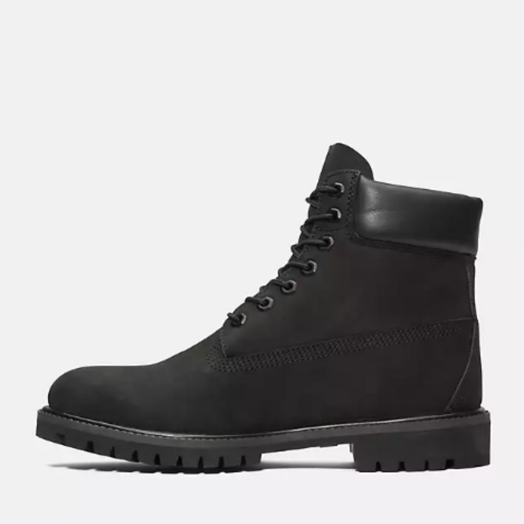 Men's 6 Inch Timberland Premium Waterproof Boot "Black Nubuck"