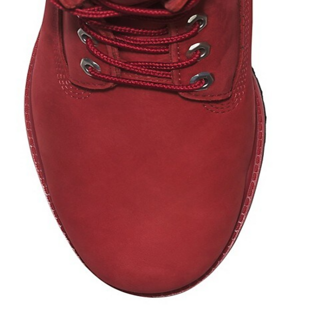 Men's 6 Inch Premium Timberland Boots "Dark Red Nubuck"