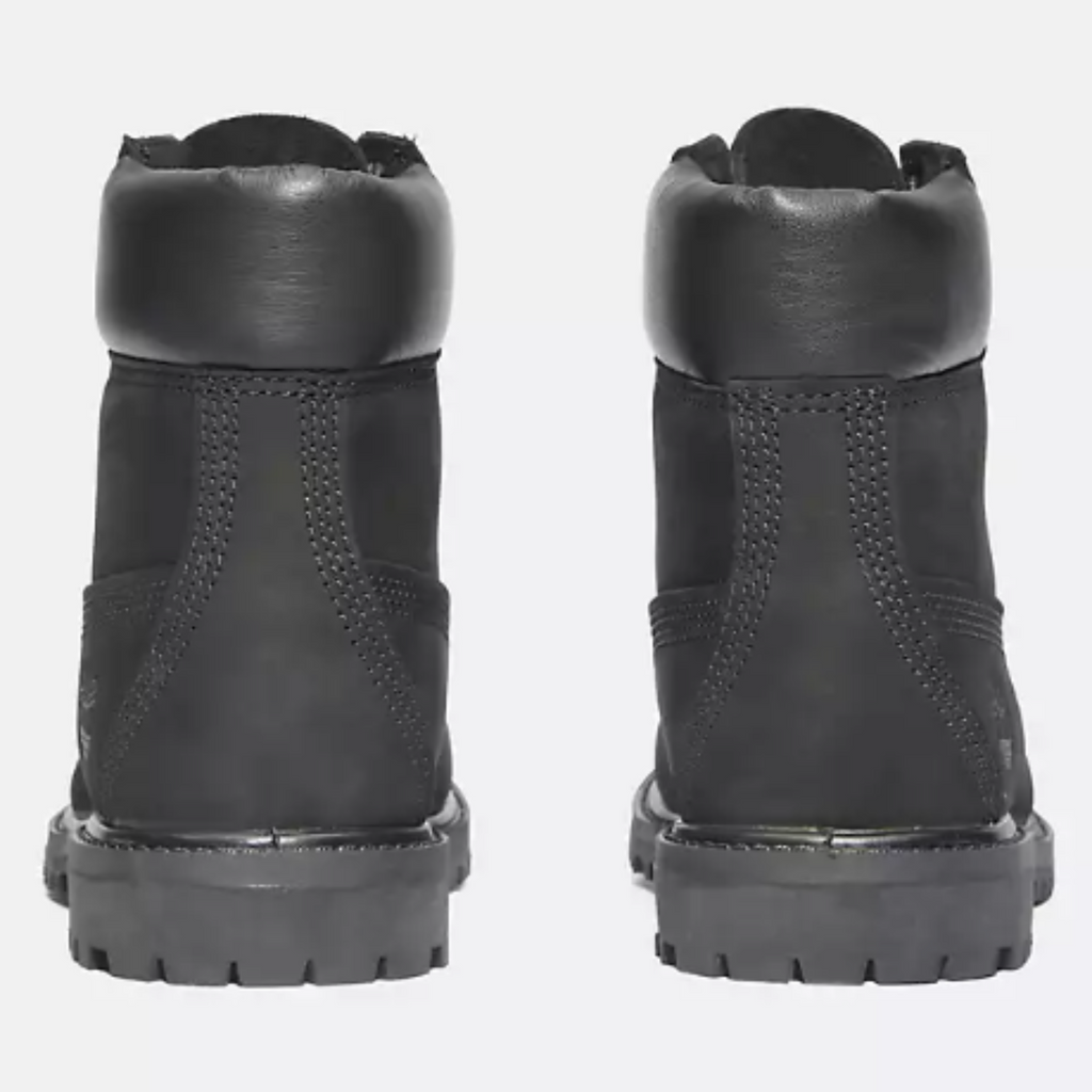 Women's 6 Inch Icon Premium Timberland Boots "Black Nubuck"