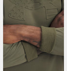 Men's Under Amour Freedom Fleece Emboss Hoodie "Marine OD Green"