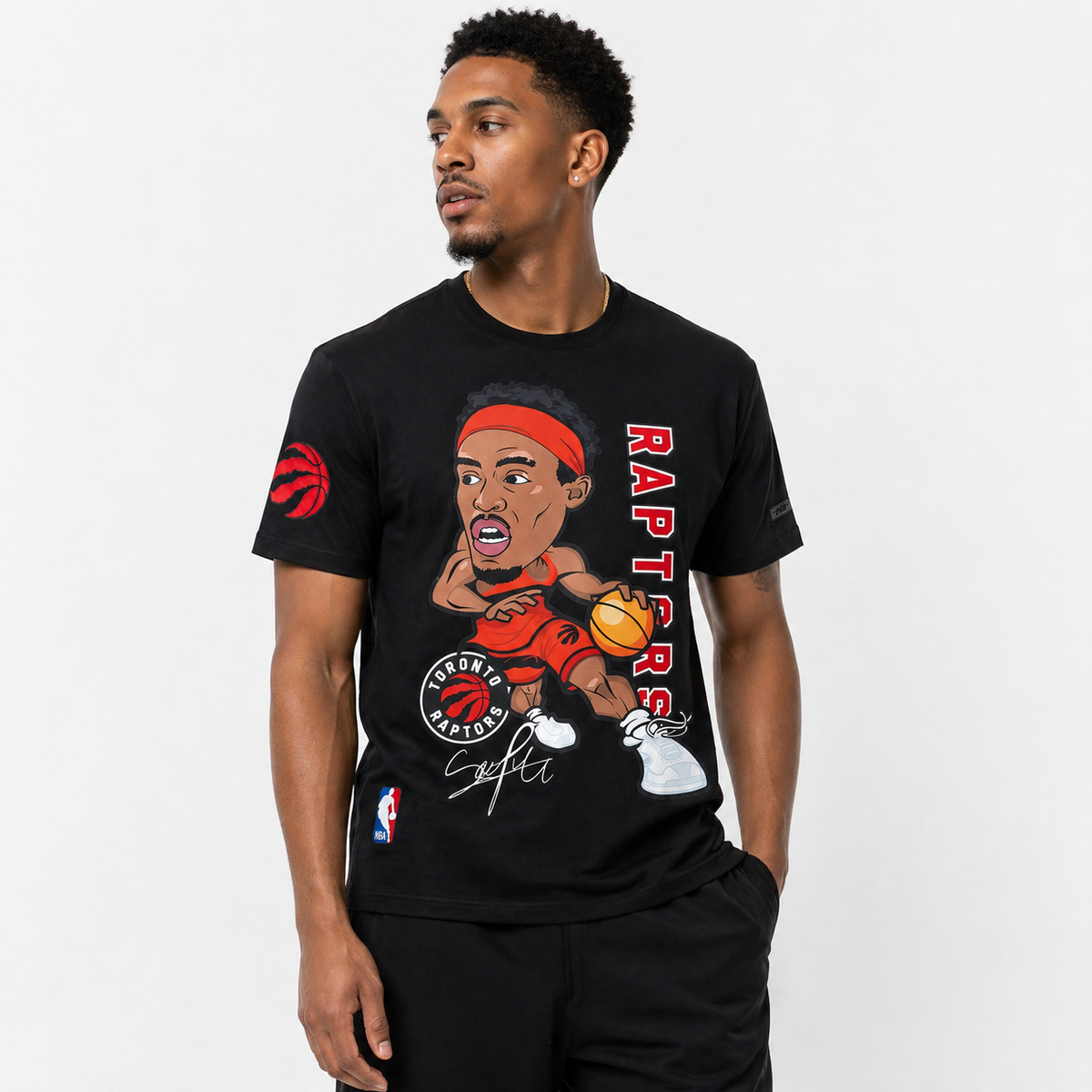 Pro Standard Toronto Raptors Shorts Roses Men's Pro Standard Toronto Raptors Big Head Tee – The Closet Inc.