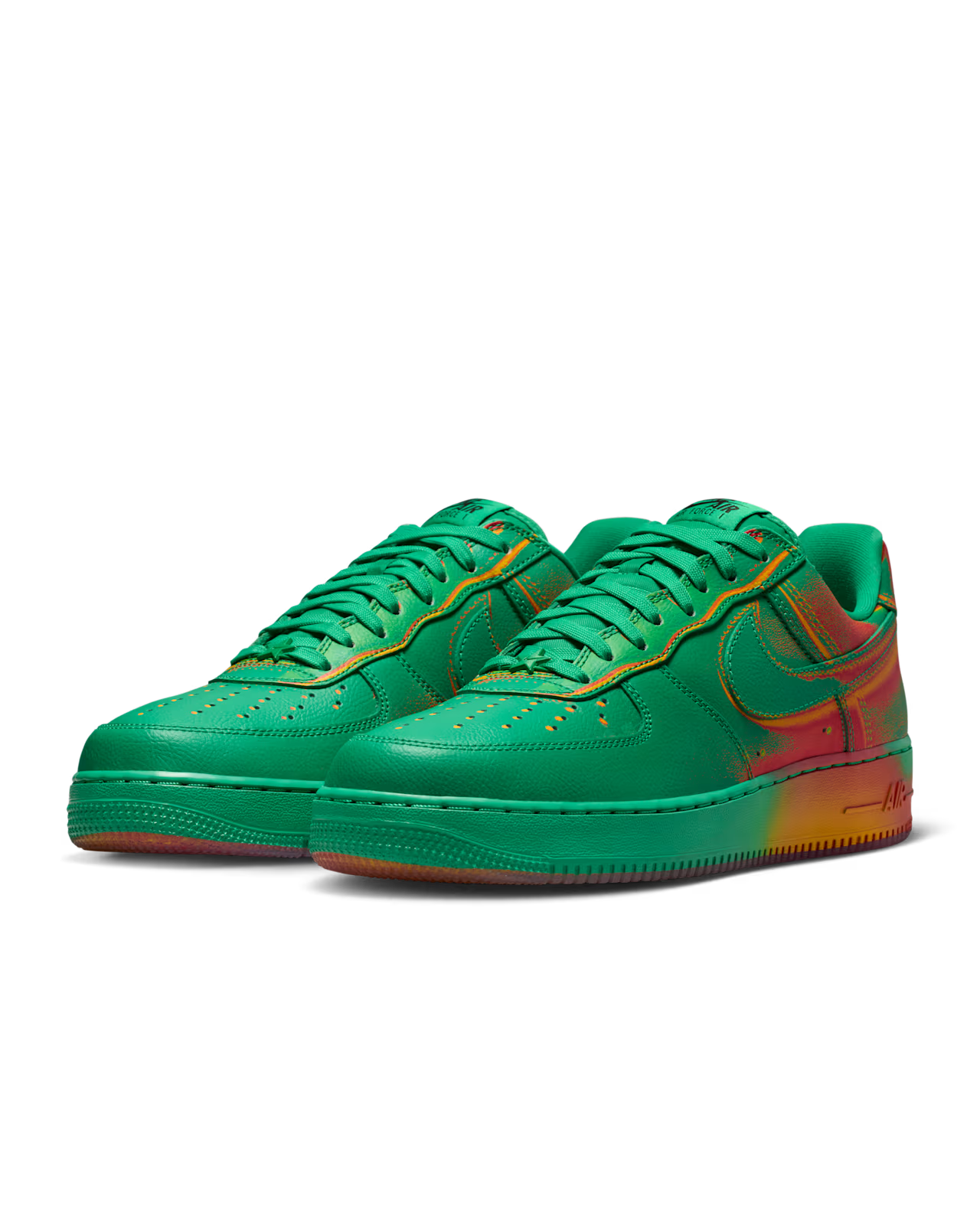 Men's Nike Air Force 1 Low “Stadium Green Laser Orange”