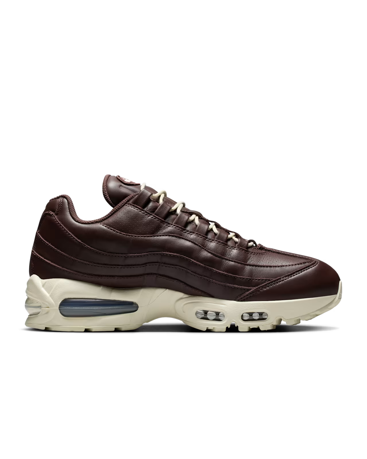 Men's Nike Air Max 95 Big Bubble Leather "Baroque Brown and Black"