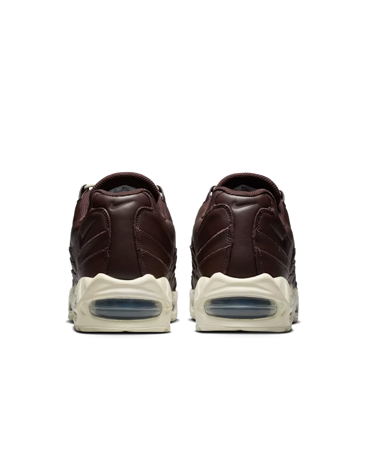 Men's Nike Air Max 95 Big Bubble Leather "Baroque Brown and Black"
