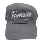 Famous Hat Grey & White