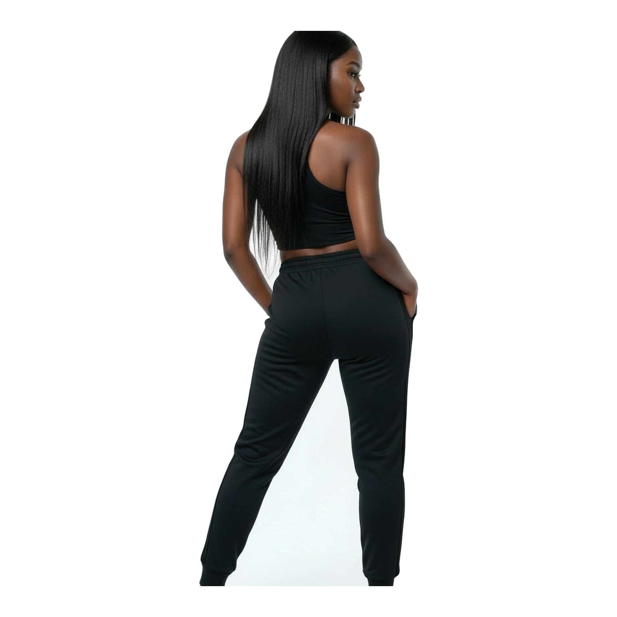 Women's TCI Tech Fleece Zip Pants (Sand/Black)