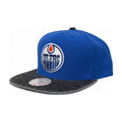 Mitchell And Ness NHL Edmonton Oilers Denim Beak Snapback