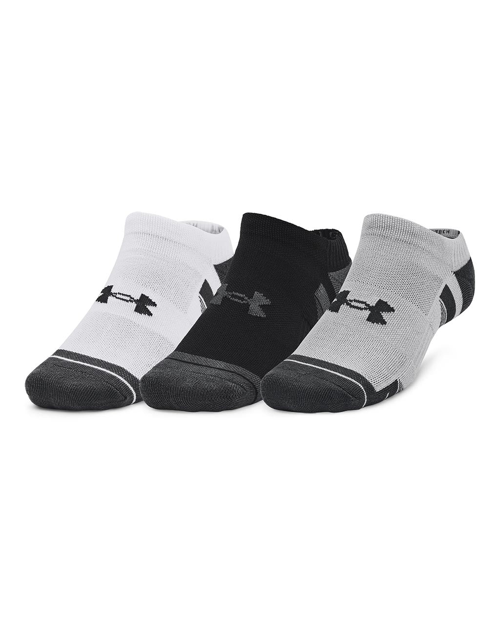 Under Armour Performance Tech 3-Pack No Show Socks "Unisex"