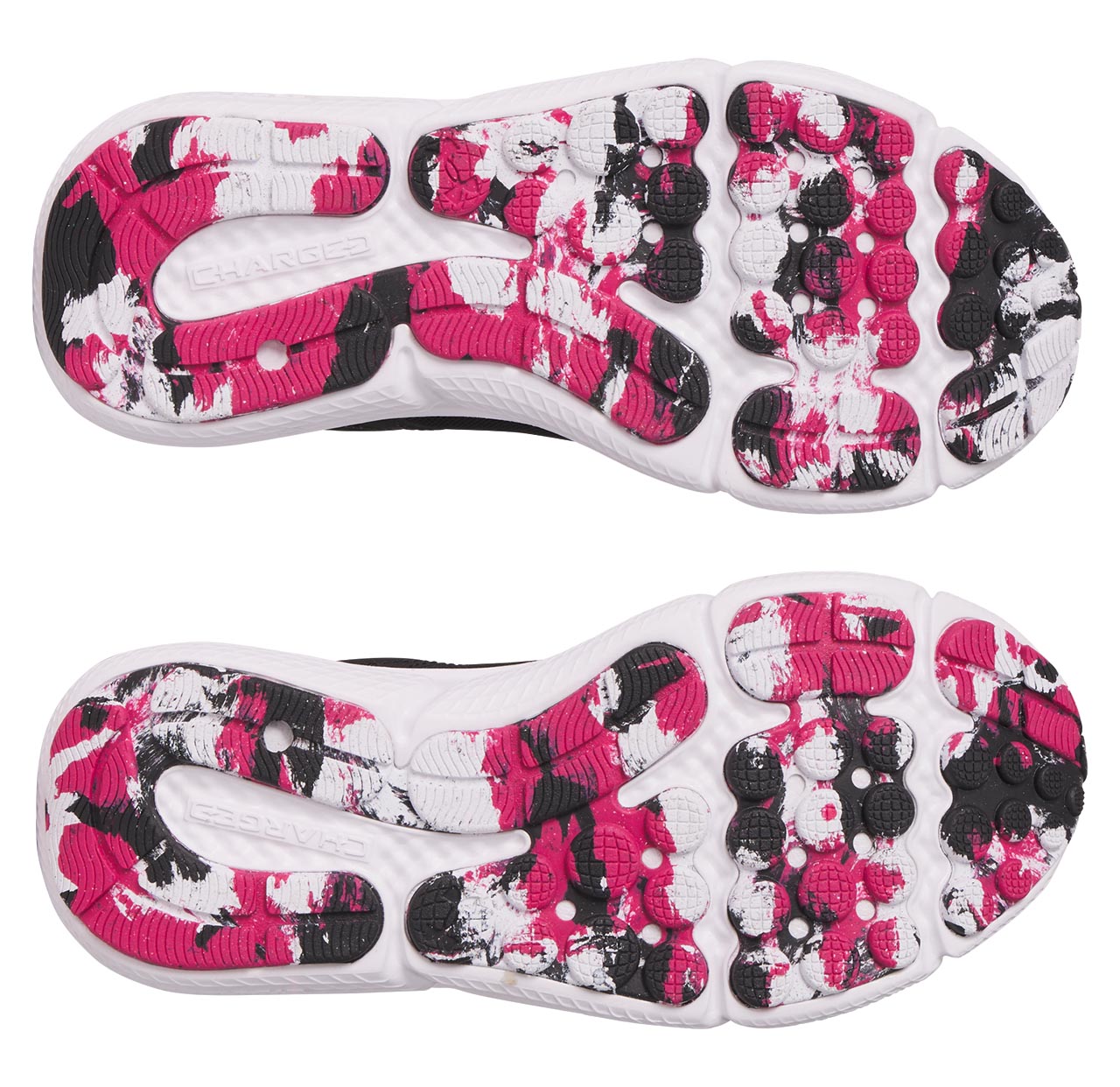 Women's Under Armour Charged Assert 10 Running Shoes "Black Grey"