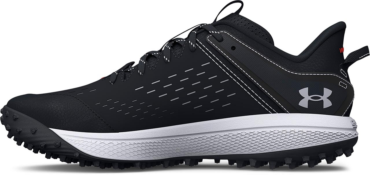 Boys' Under Armour Yard Turf Jr. Cleats "Black White"