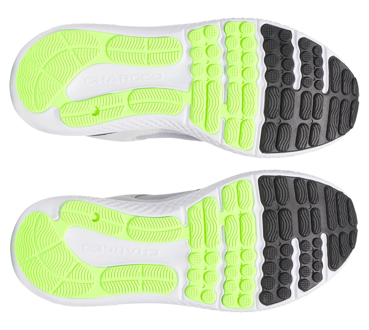 Men's Under Armour Charged Versurge "Mod Gray Hyper Green"