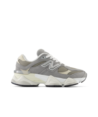 Big Kids' 9060 New Balance "Light Grey White"