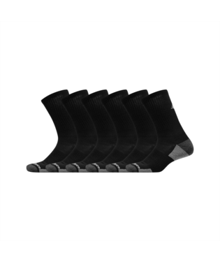New Balance Cushioned Crew Socks 6 Pack (Unisex)