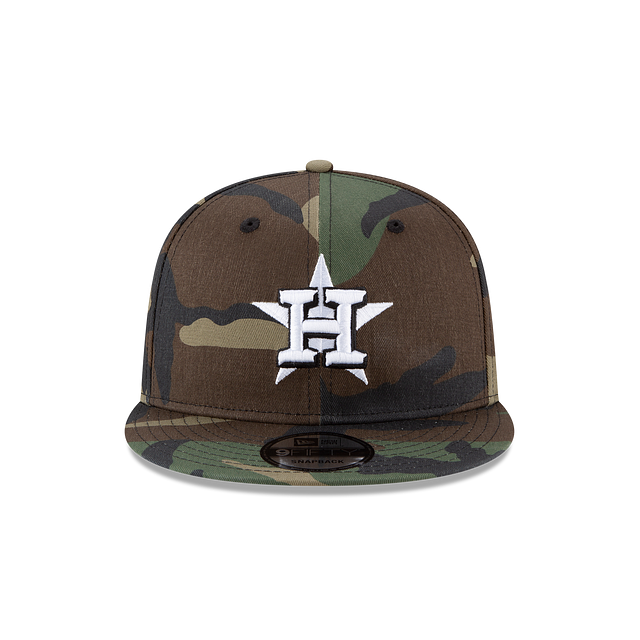Houston Astros New Era MLB Basic 9FIFTY Camo Snapback Hats