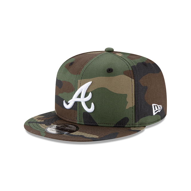 Atlanta Braves New Era MLB Basic 9FIFTY Camo Snapback