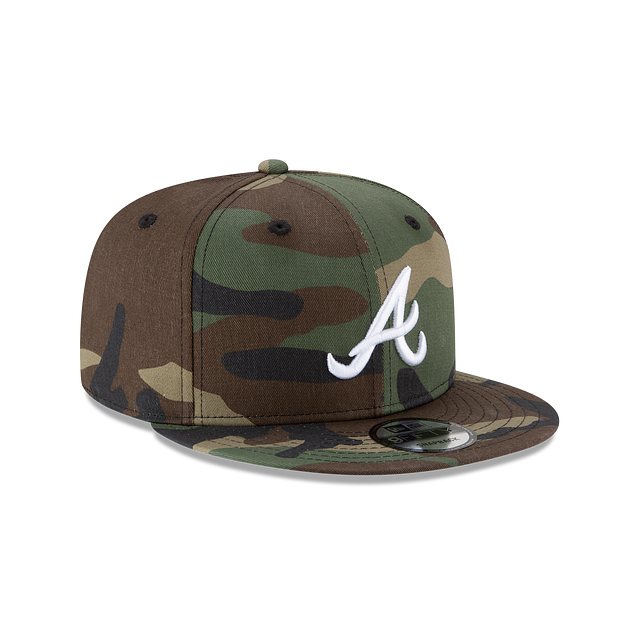 Atlanta Braves New Era MLB Basic 9FIFTY Camo Snapback