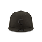Chicago Cubs New Era Black on Black 9FIFTY Snapback