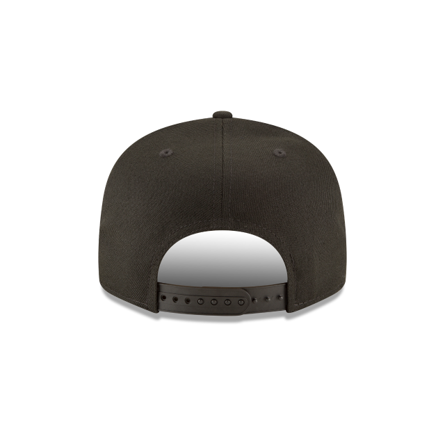 Chicago Cubs New Era Black on Black 9FIFTY Snapback