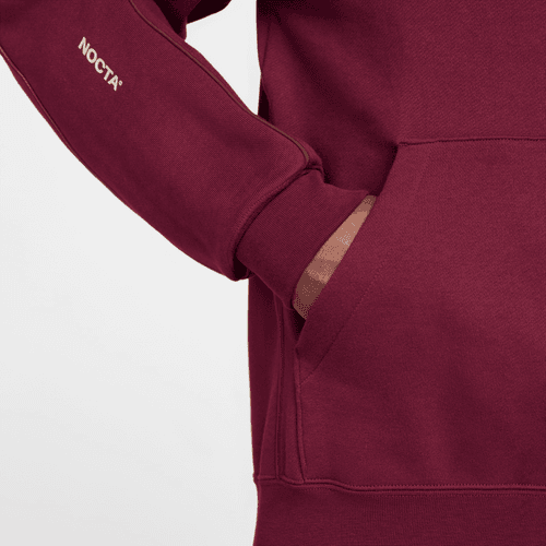 Men's Nike NOCTA Fleece CS Hoodies "Dark Beetroot"
