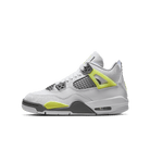 Big Kids' Air Jordan 4 Retro "Light Lemon Twist"