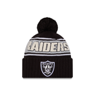 New Era Las Vegas Raiders Sideline Sport Core Classic Cuffed Pom Knit "Unisex"