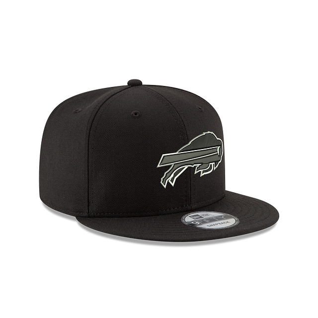 Buffalo Bills New Era Black White 9FIFTY Snapback