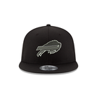Buffalo Bills New Era Black White 9FIFTY Snapback