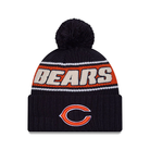 New Era Chicago Bears Sideline Sport Core Classic Cuffed Pom Knit "Unisex"