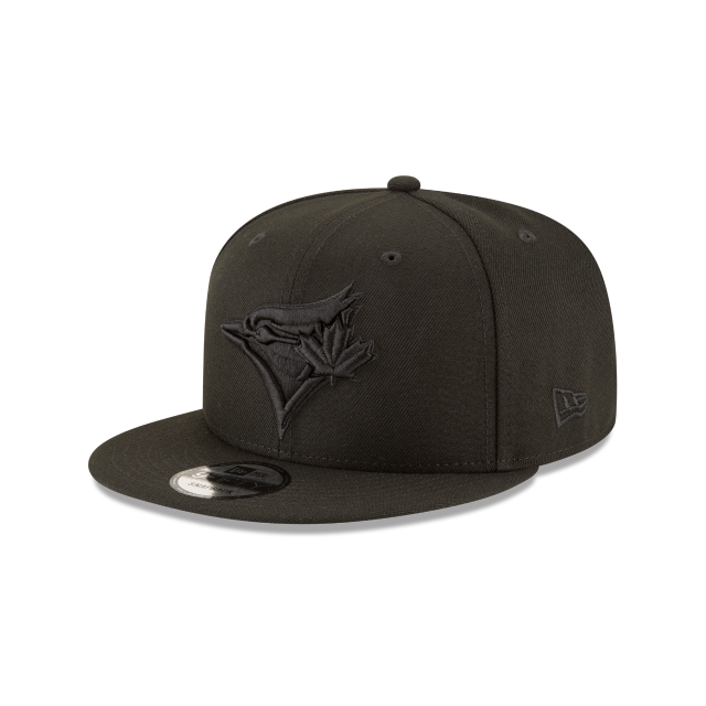 Toronto Blue Jays New Era MLB Black on Black 9FIFTY SnapBack Hat