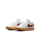 Big Kids' Nike Court Legacy "White Team Red Gum"