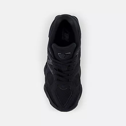 Big Kids' New Balance 9060 "Triple Black Suede"