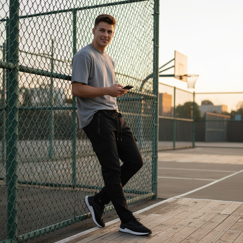 Men's/Women's TCI Utility Sports Pants "Black"