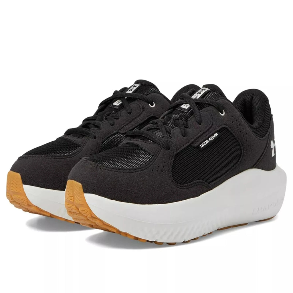Men's Under Armour Charged Versurge Running Shoes "Black White Quartz"
