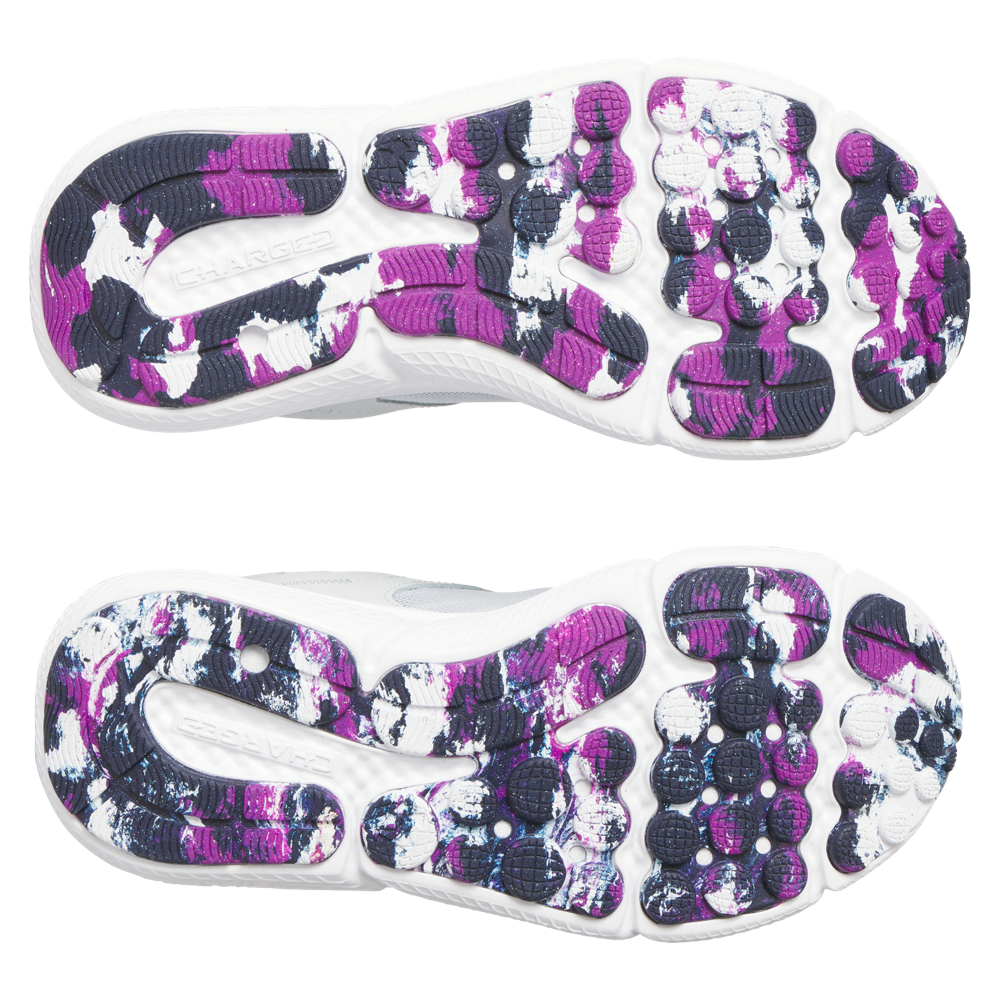 Women's Under Armour Charged Assert 10 Running Shoes "Grey Grey"