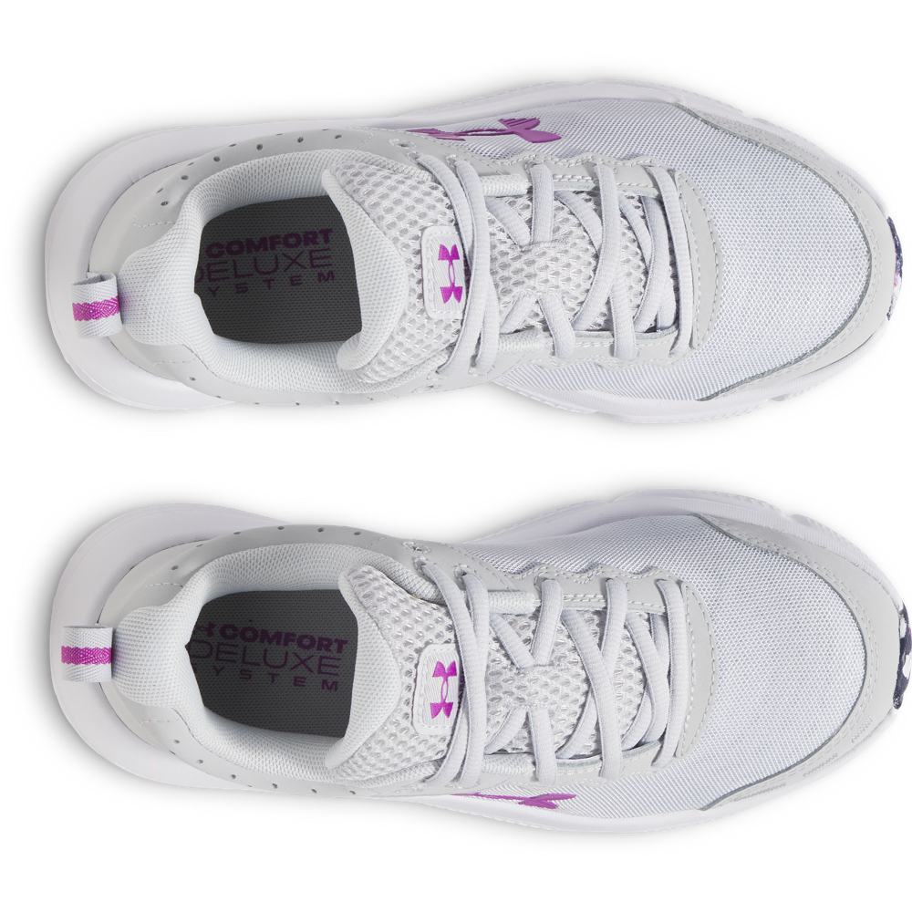 Women's Under Armour Charged Assert 10 Running Shoes "Grey Grey"